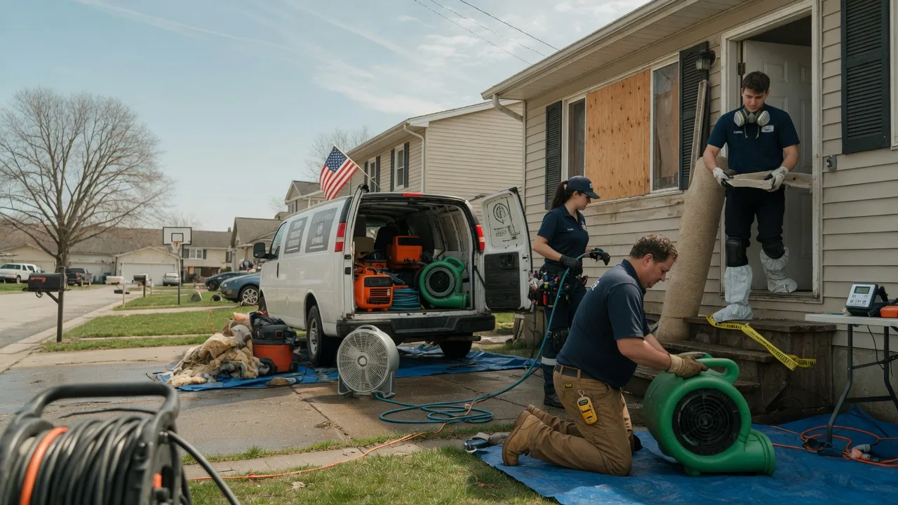 Water Damage Restoration in Sunset, SC near me